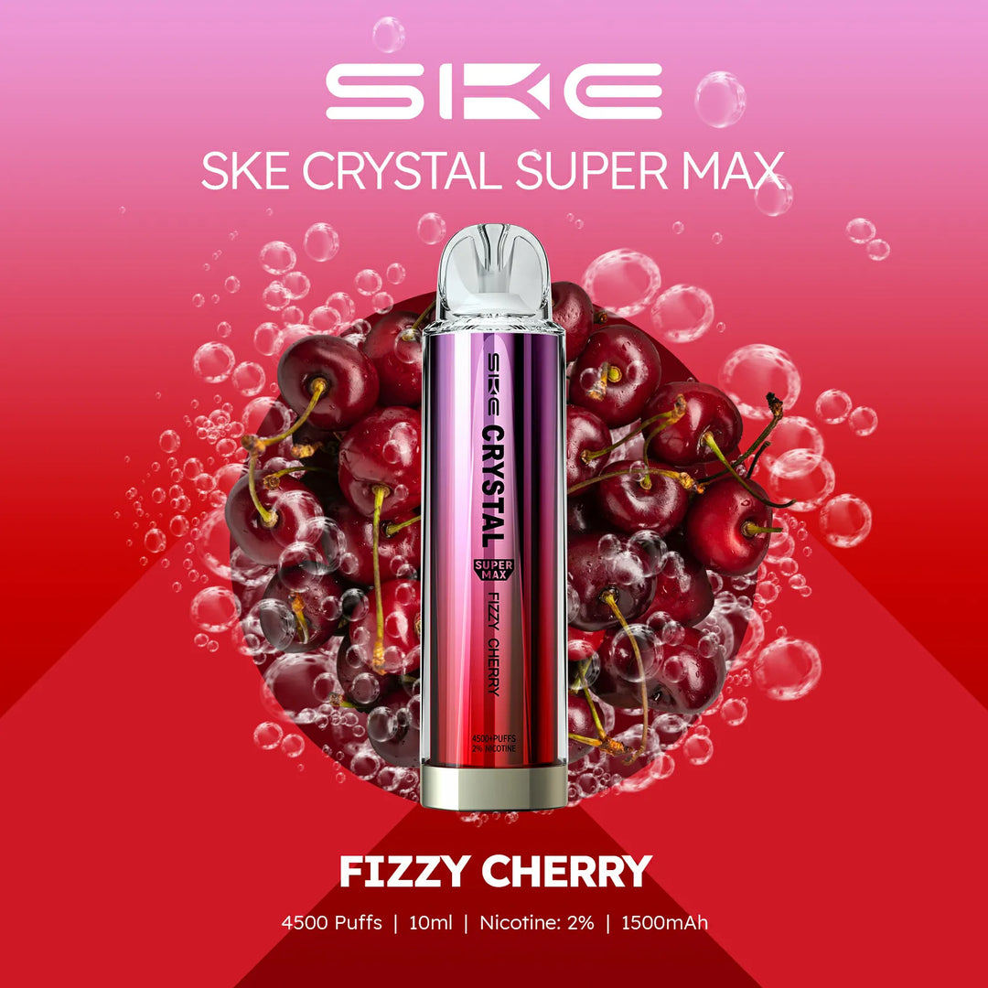 SKE Crystal Supermax 4500 Puff Disposable Vape (6871122083943)