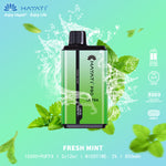 Load image into Gallery viewer, Fresh Mint Hayati Pro Ultra 15K Puff Disposable Vape
