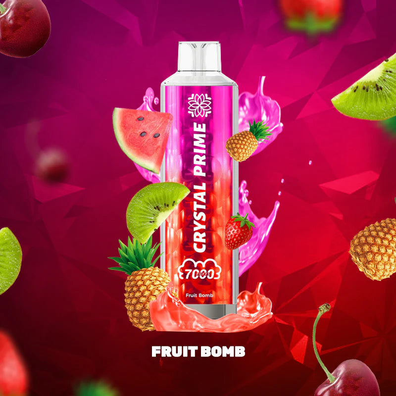 Fruit Bomb Crystal Prime 7000 Disposable Vape