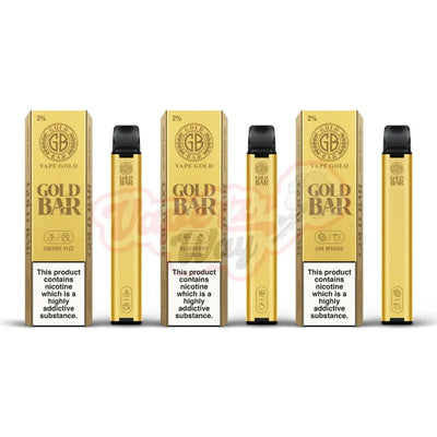 Gold Bar 600 Puff Disposable Vape