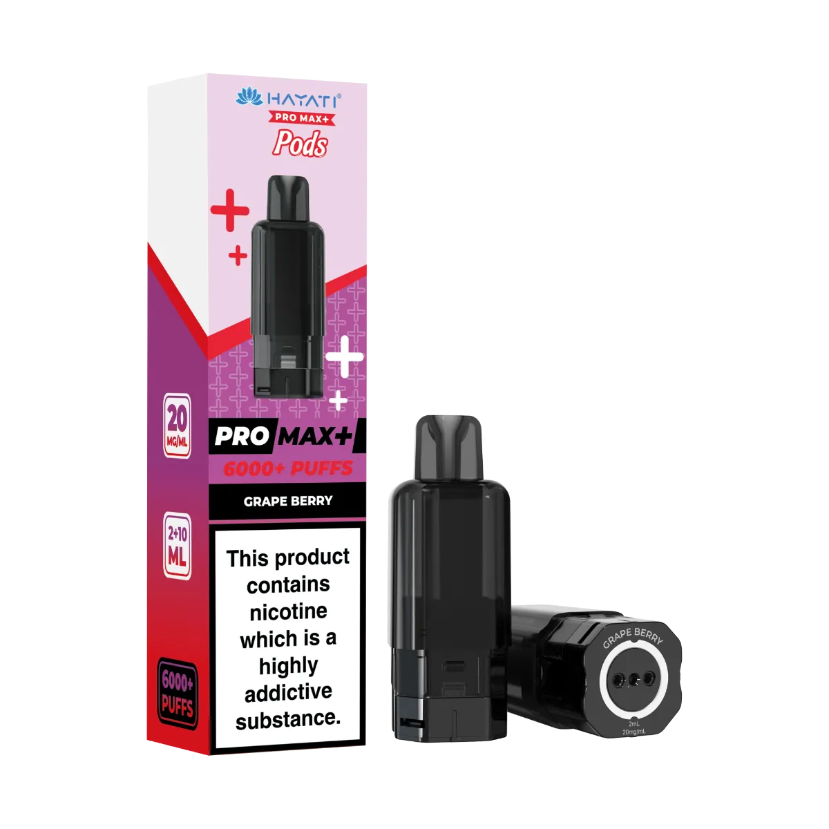 Grape Berry Flavour Hayati 6000 Refill Pods
