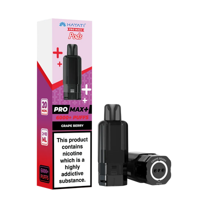 Grape Berry Flavour Hayati 6000 Refill Pods