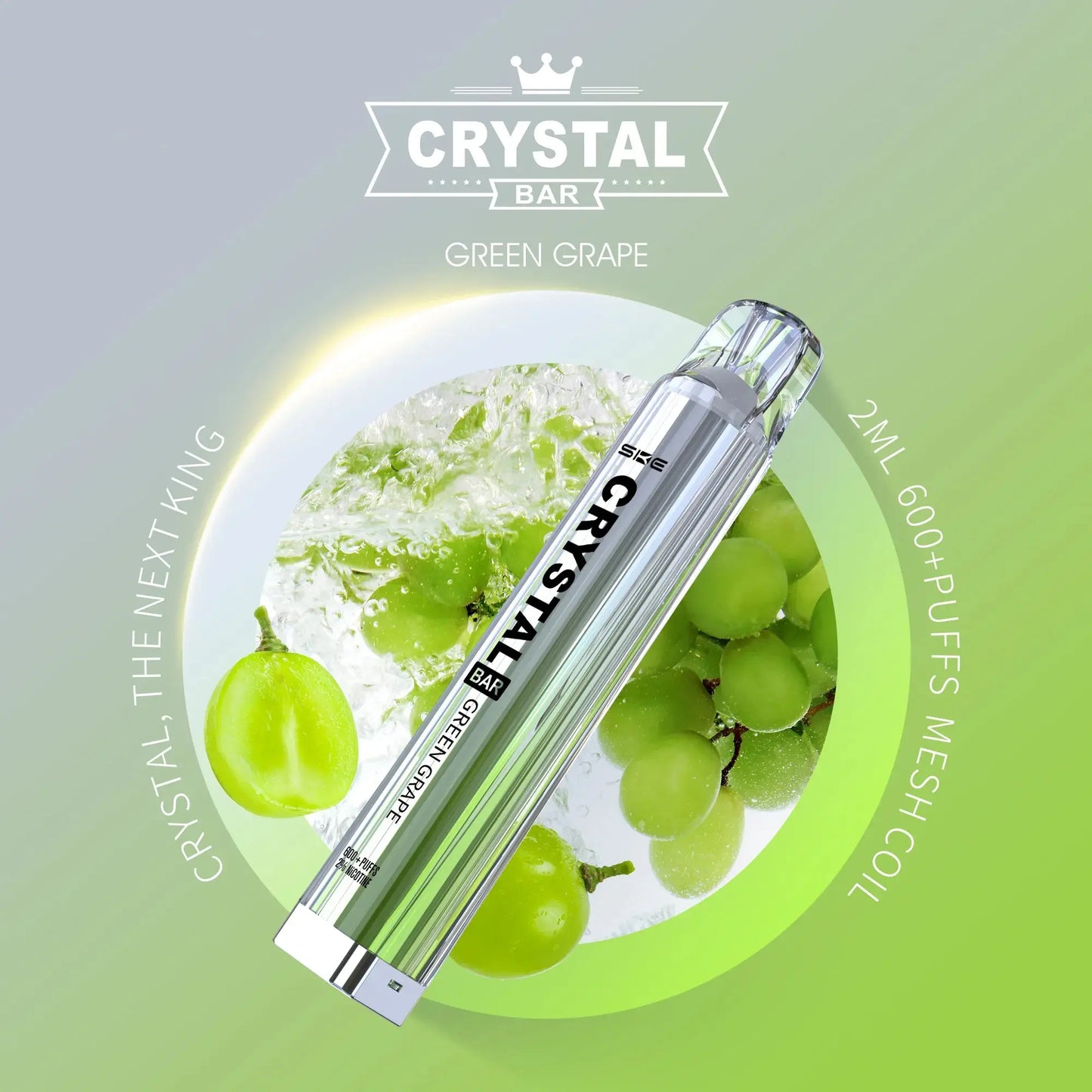 SKE Crystal 600 Puff Disposable Vape (6861487177831)