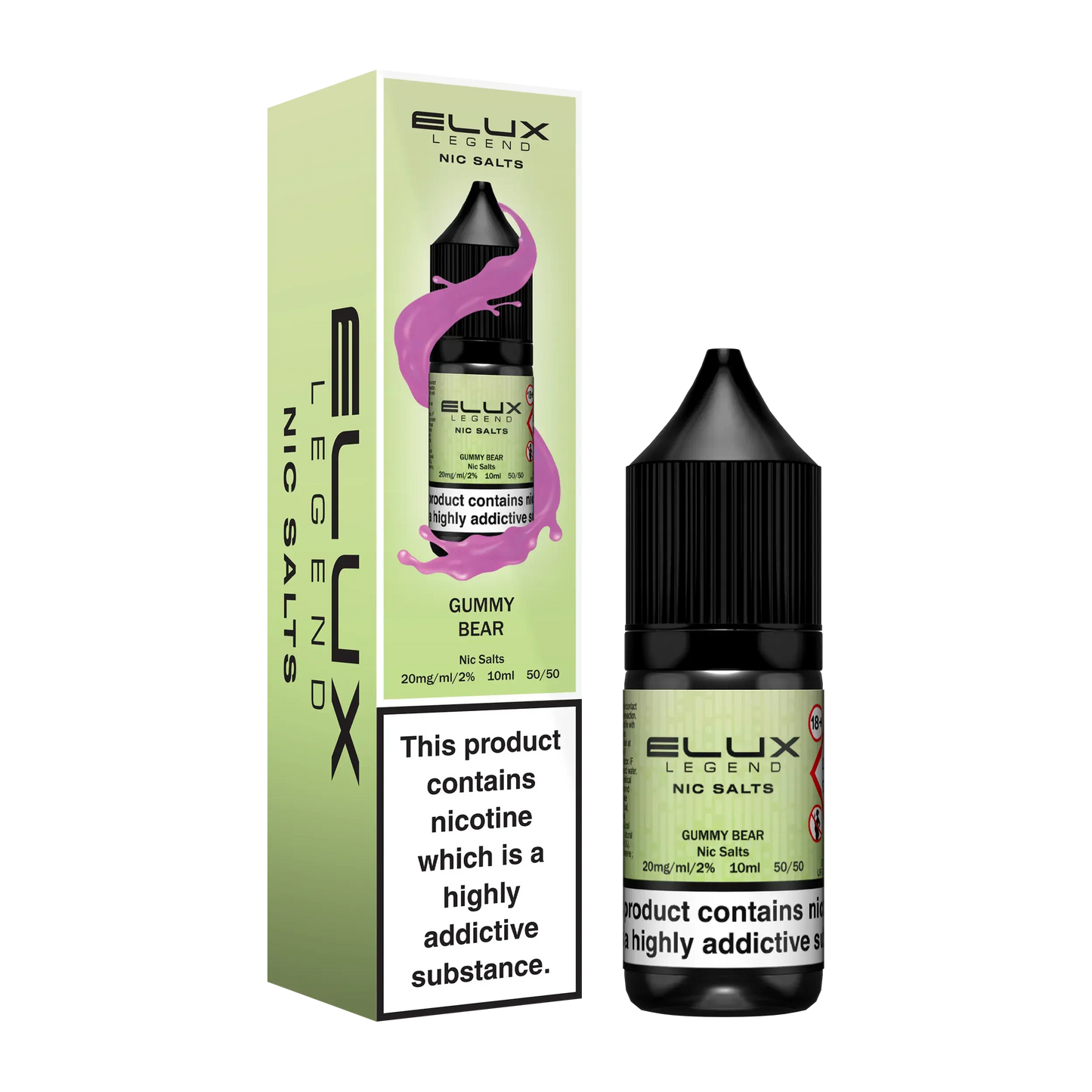 Gummy Bear 20mg Elux Legend Nic Salt (6861576274023)