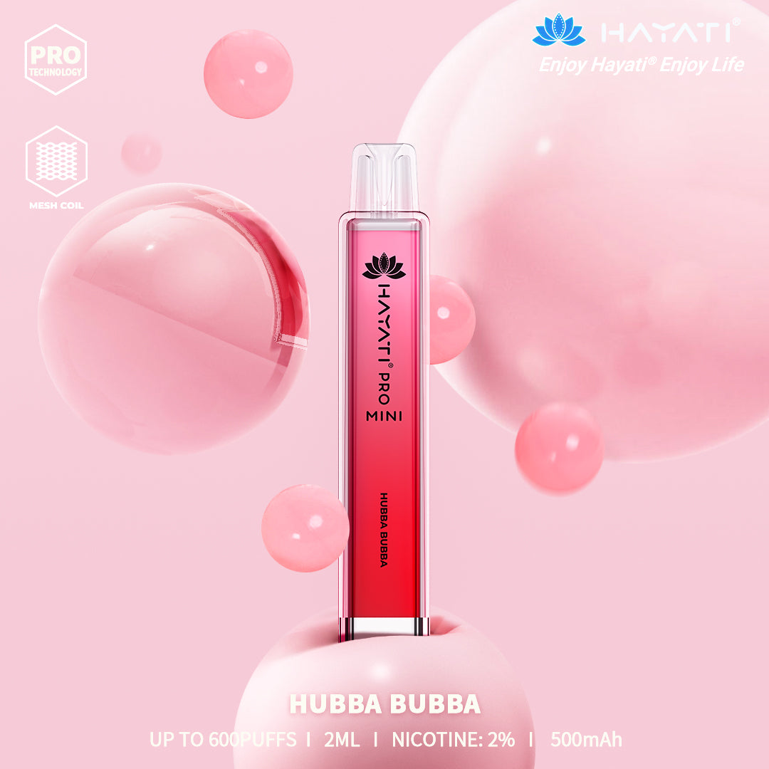 Hubba Bubba Hayati Pro Mini 600 Puff Disposable Vape