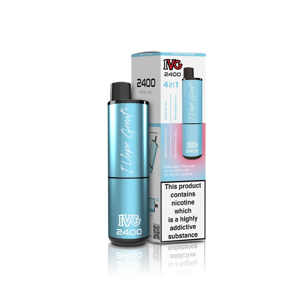 IVG 2400 Puff 4 in 1 Disposable Vape Pod Device