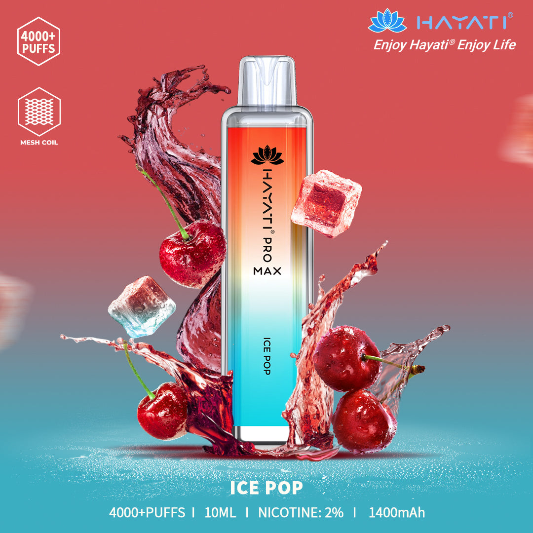 Ice Pop Hayati Pro Max 4000 Puff Disposable Vape