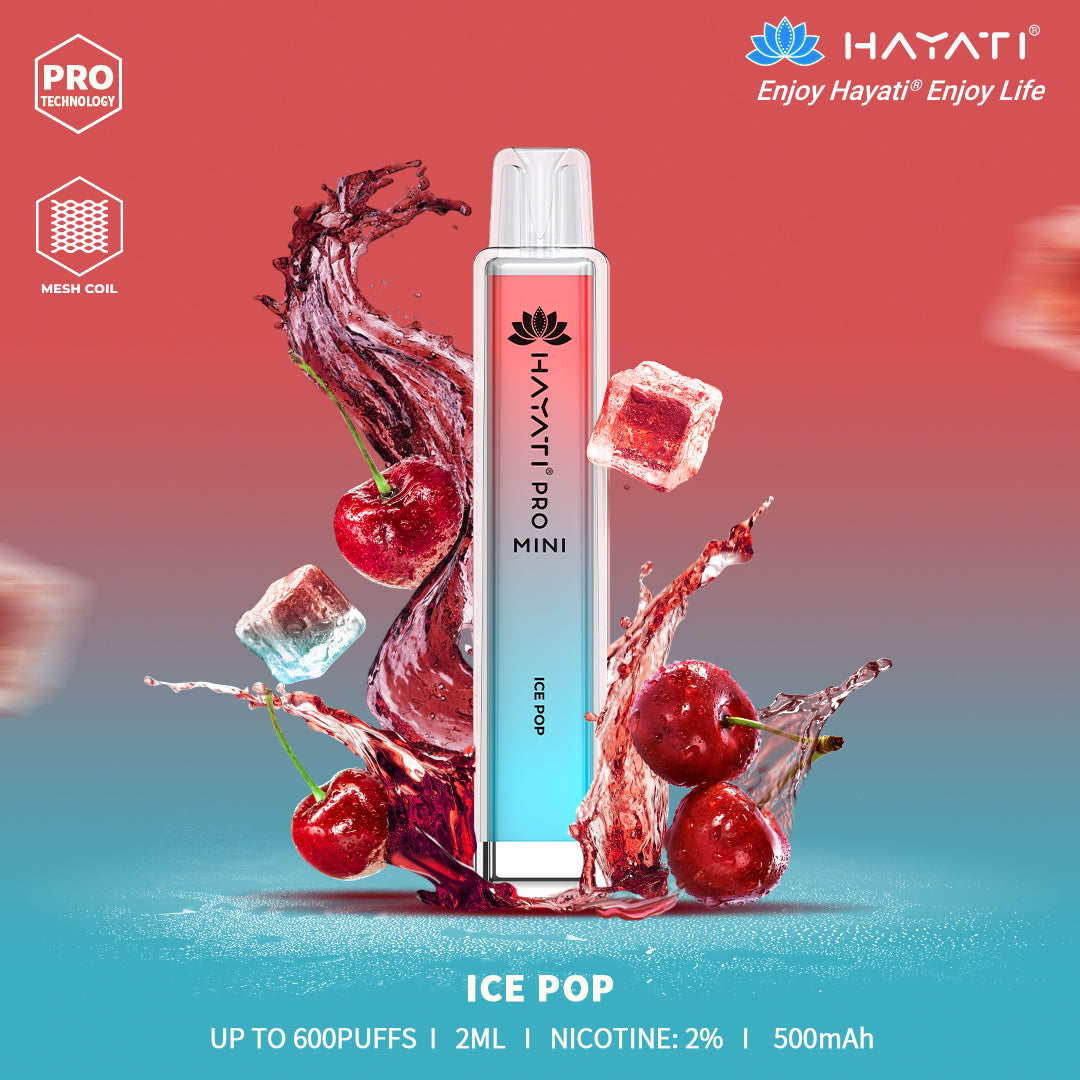 Ice Pop Hayati Pro Mini 600 Puff Disposable Vape