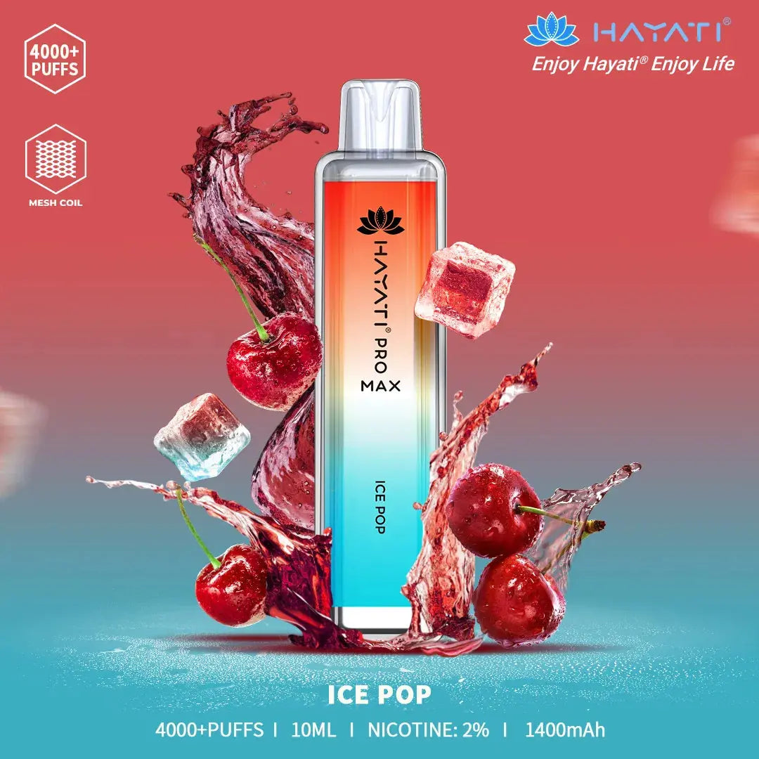 Ice Pop Hayati Pro Max 4000 Puff Disposable Vape