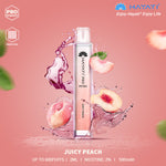 Load image into Gallery viewer, Juicy Peach Hayati Pro Mini 600 Puff Disposable Vape
