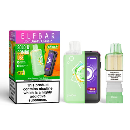 Elf Bar JoinOne 15 Classic Prefilled Pod Kit Kiwi Passion Fruit Guava