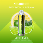 Load image into Gallery viewer, Lemon Lime SKE Crystal Supermax 4500 Puff Disposable Vape
