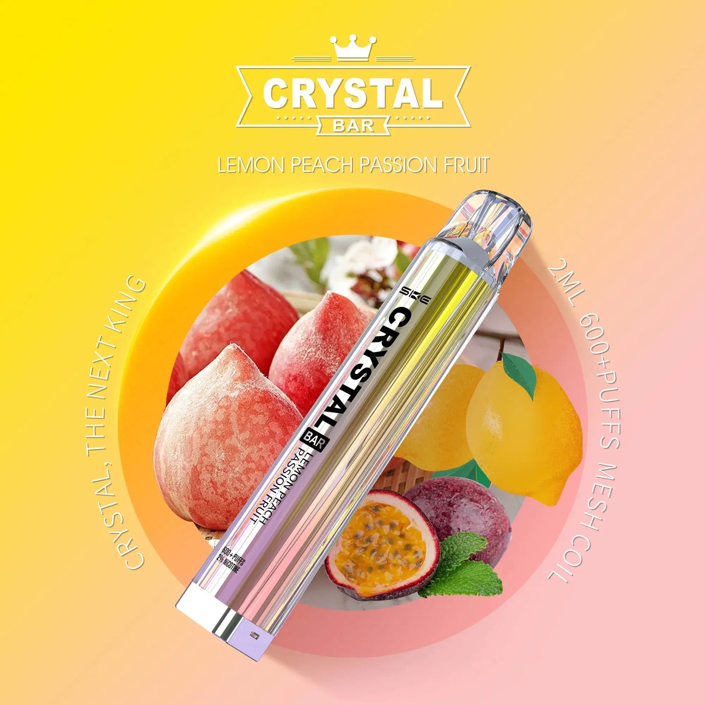 SKE Crystal 600 Puff Disposable Vape (6861487177831)