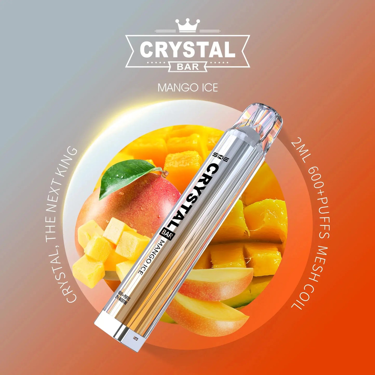 SKE Crystal 600 Puff Disposable Vape (6861487177831)