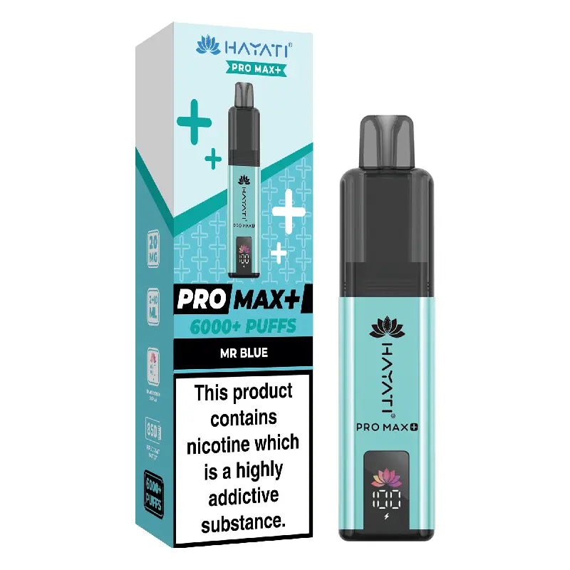 Mr Blue Flavour Hayati Pro Max Plus 6000 Puff Prefilled Pod Kit