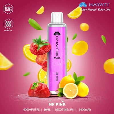 Mr Pink Hayati Pro Max 4000 Puff Disposable Vape