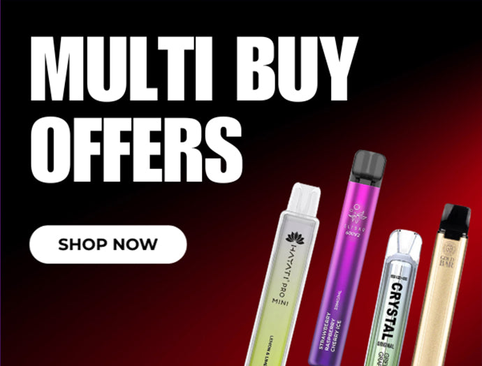 Multibuy Vapes Offer 600 to 20K Puff