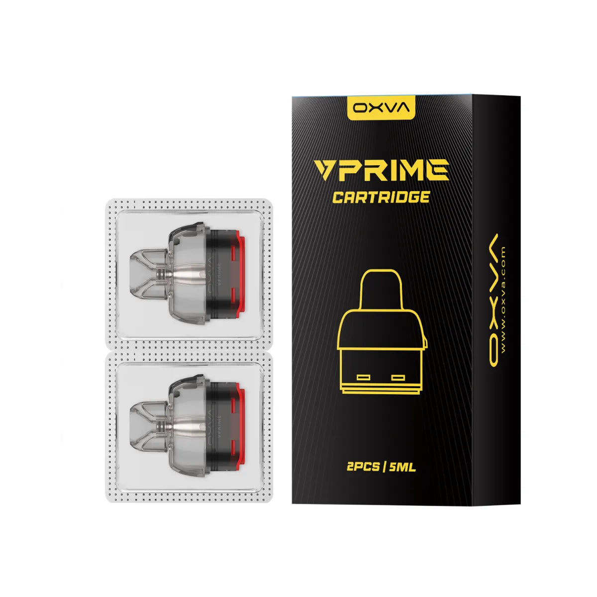 Oxva VPrime replacement pods compatible with the Oxva V Prime Pod Vape Kit