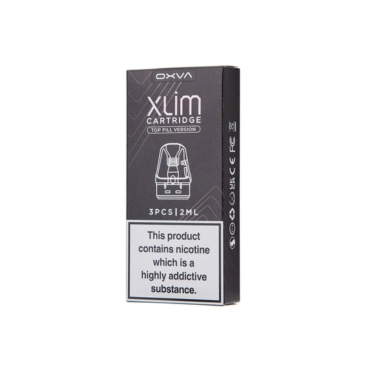 Oxva Xlim V3 Replacement Pods pack of 3 top fill cartridge (6864955441255)