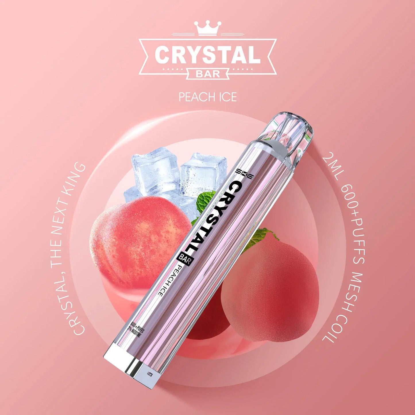 SKE Crystal 600 Puff Disposable Vape (6861487177831)