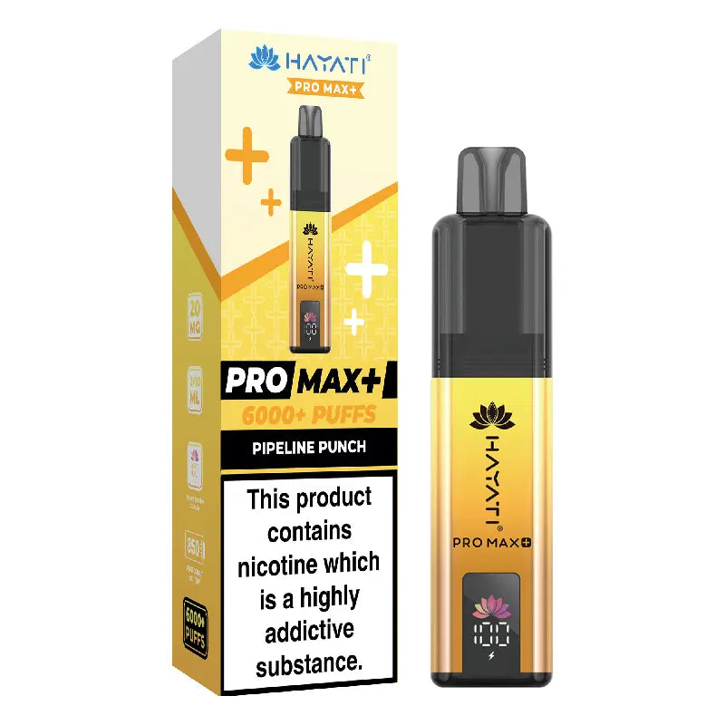 Hayati Pro Max Plus 6000 Puff Prefilled Pod Kit