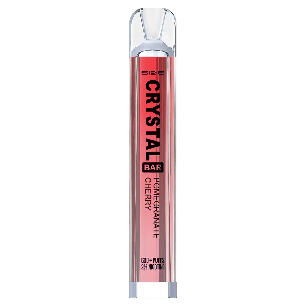 Pomegranate Cherry SKE Crystal 600 Puff Disposable Vape (6861487177831)