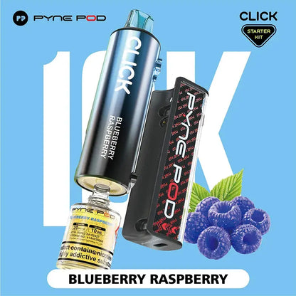 Pyne Pod Click 10K Blueberry Raspberry Flavour