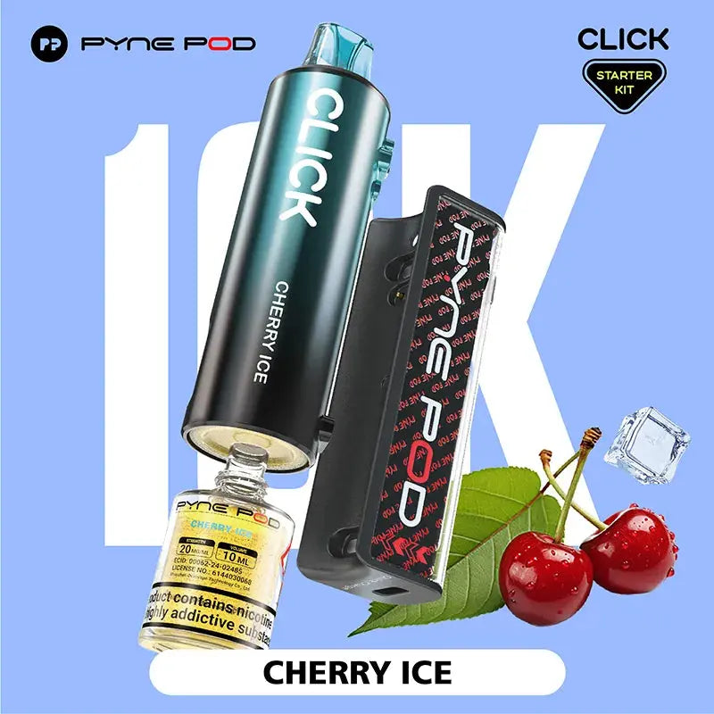 Pyne Pod Click 10K Cherry Ice Flavour