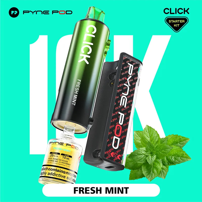 Pyne Pod Click 10K Fresh Mint Flavour