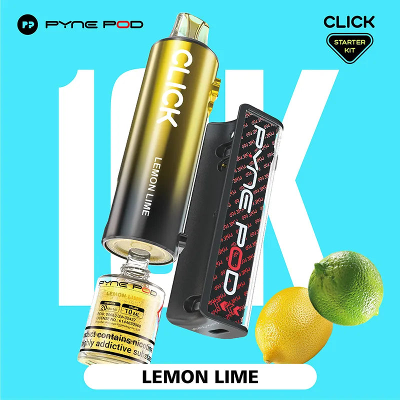 Pyne Pod Click 10K Lemon Lime Flavour