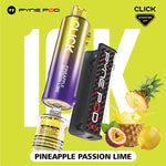 Load image into Gallery viewer, Pyne Pod Click 10K Pineapple Passion Lime Flavour
