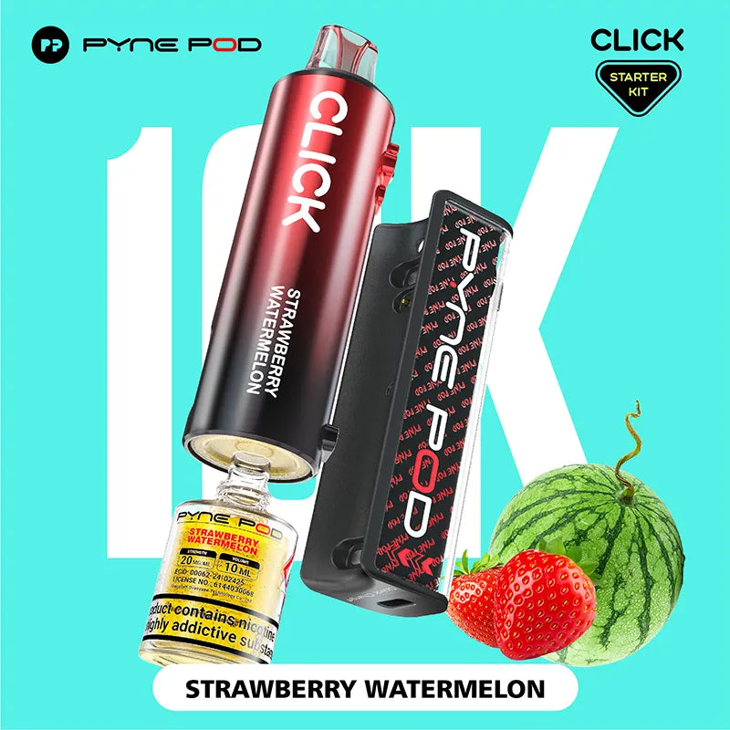 Pyne Pod Click 10K Strawberry Watermelon Flavour