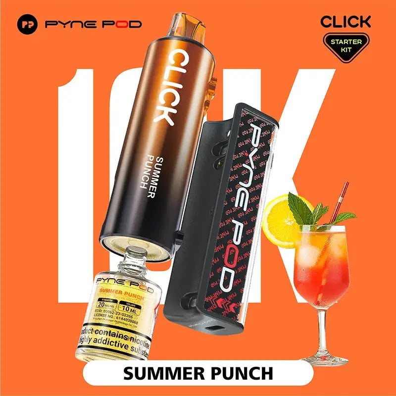 Pyne Pod Click 10K Summer Punch Flavour