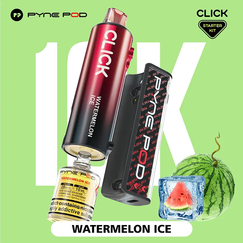 Pyne Pod Click 10K Watermelon Ice Flavour