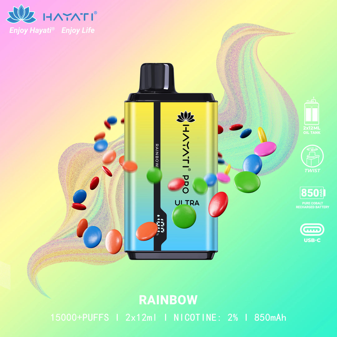 Hayati Pro Ultra 15K Puff Disposable Vape Pod Device