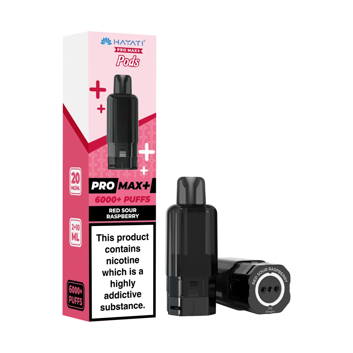 Red sour raspberry Flavour Hayati Pro Max Plus 6000 Refill Pod