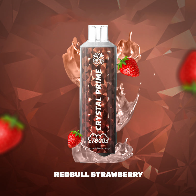 Redbull Strawberry Crystal Prime 7000 Disposable Vape