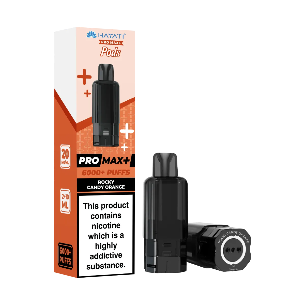 Rocky Candy Orange Flavour Hayati Pro Max 6000 Replacement Pod