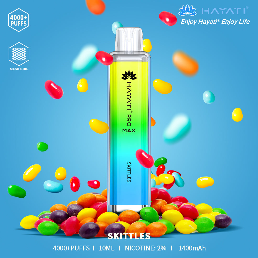 Skittles Hayati Pro Max 4000 Puff Disposable Vape