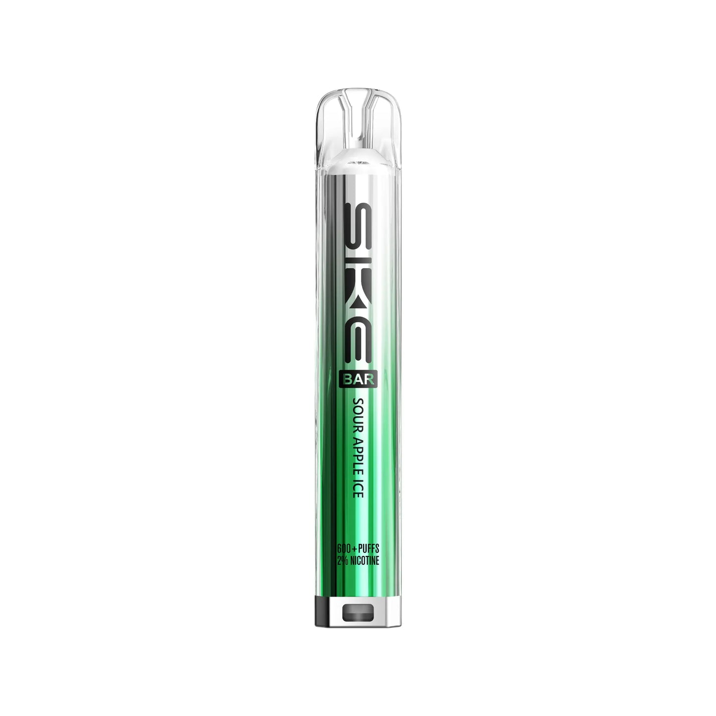 Sour Apple Ice Flavour SKE Crystal Bar 600 puff prefilled pod kit