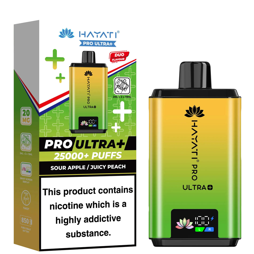 Hayati Pro Ultra Plus 25K Puff Prefilled Pod Kit