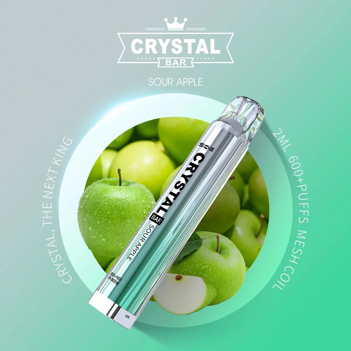 SKE Crystal 600 Puff Disposable Vape (6861487177831)