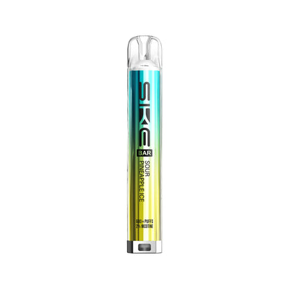 Sour Pineapple Ice Flavour SKE Crystal Bar 600 puff prefilled pod kit