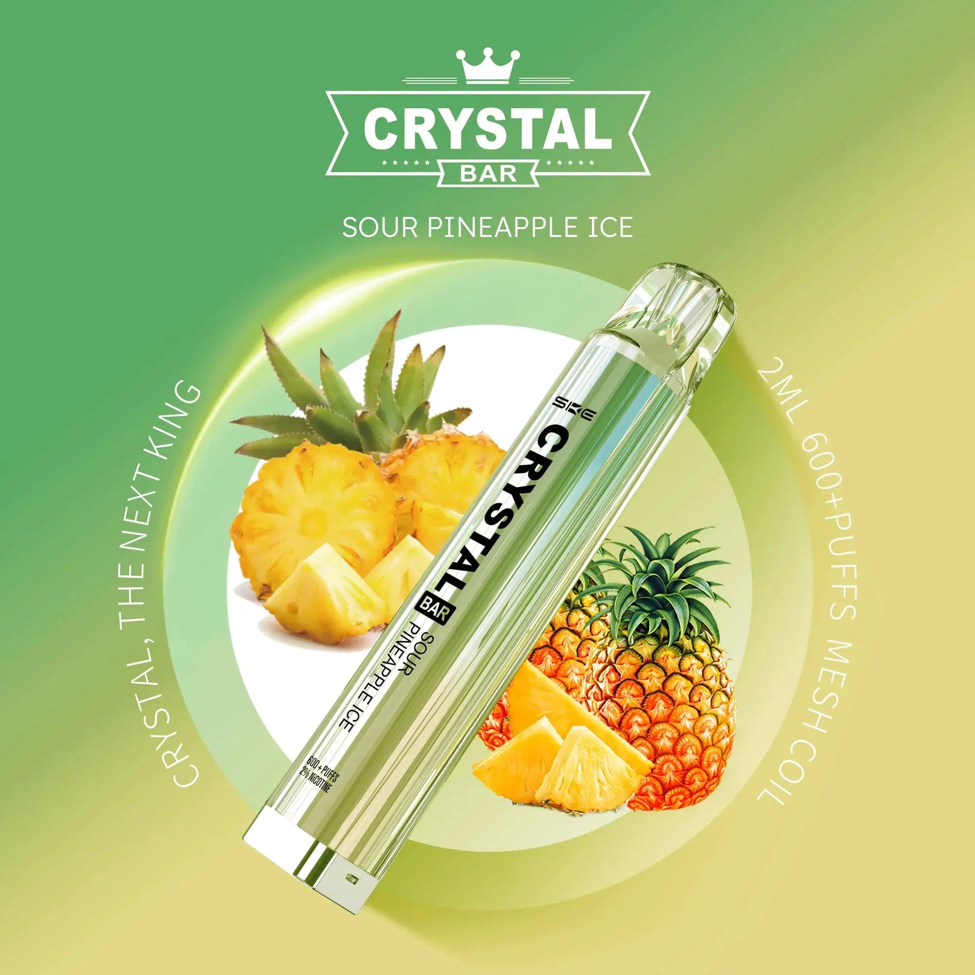 SKE Crystal 600 Puff Disposable Vape (6861487177831)