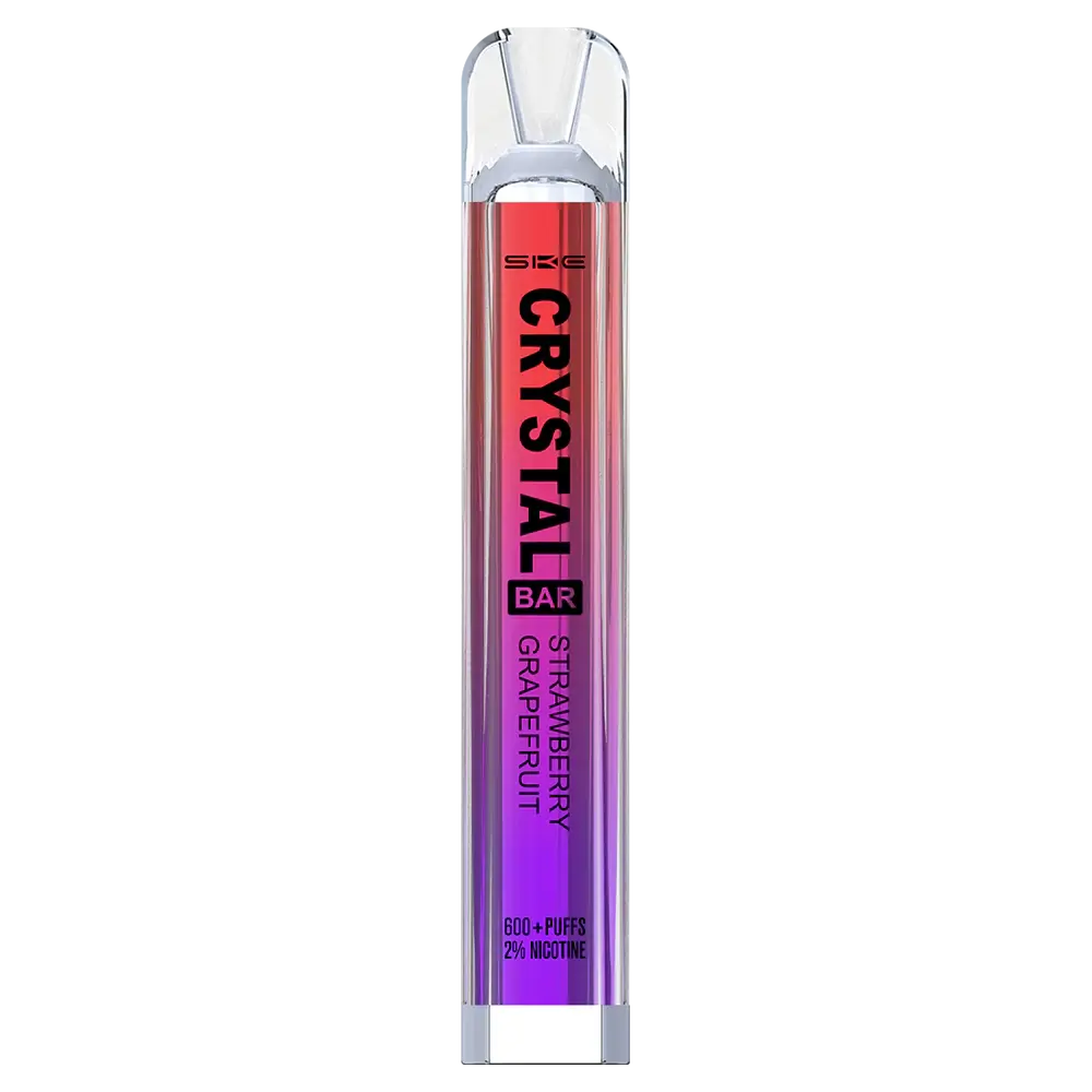 Strawberry Grapefruit SKE Crystal 600 Puff Disposable Vape (6861487177831)