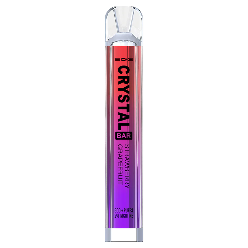 Strawberry Grapefruit SKE Crystal 600 Puff Disposable Vape