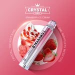 Load image into Gallery viewer, Strawberry Ice Cream SKE Crystal 600 Puff Disposable Vape
