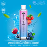 Load image into Gallery viewer, Strawberry Raspberry Blueberry Hayati Pro Max 4000 Puff Disposable Vape
