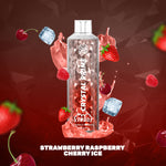 Load image into Gallery viewer, Strawberry Raspberry Cherry Ice Crystal Prime 7000 Disposable Vape
