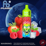 Load image into Gallery viewer, Strawberry Raspberry Ice RandM Tornado 9000 Puff Disposable Vape
